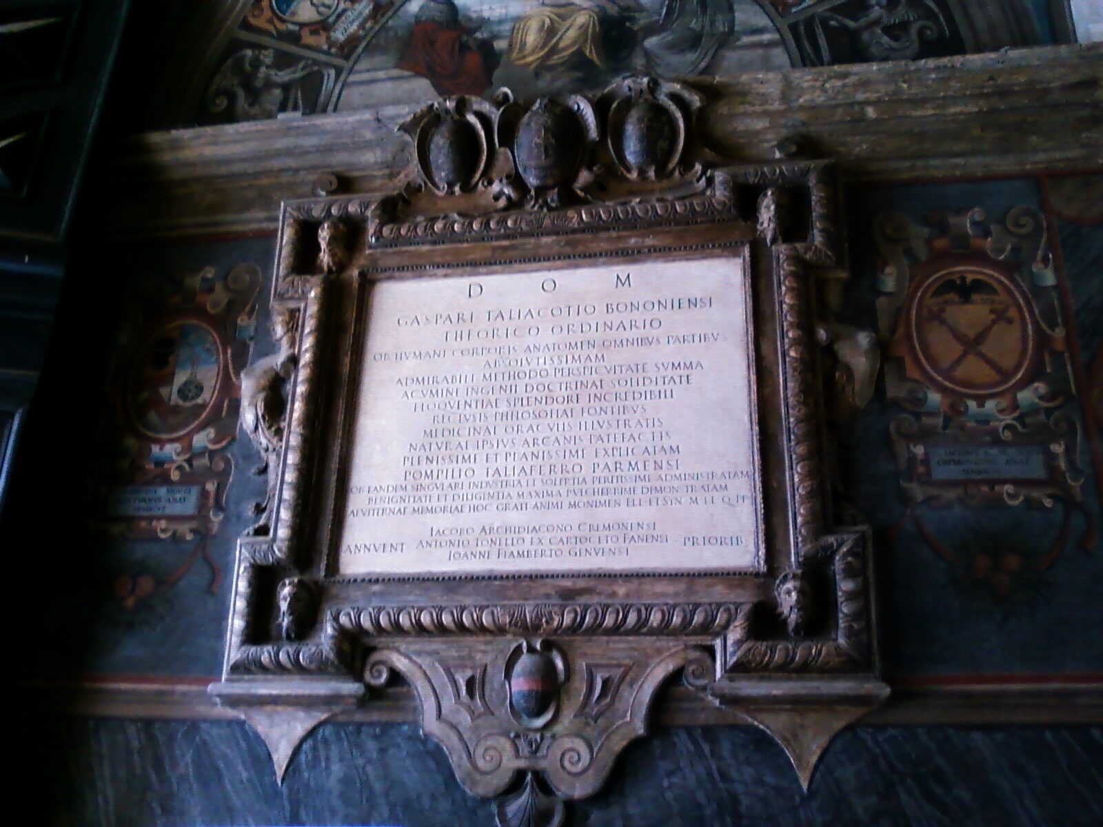 Gaspare Tagliacozzi's memorial tablet.jpg
